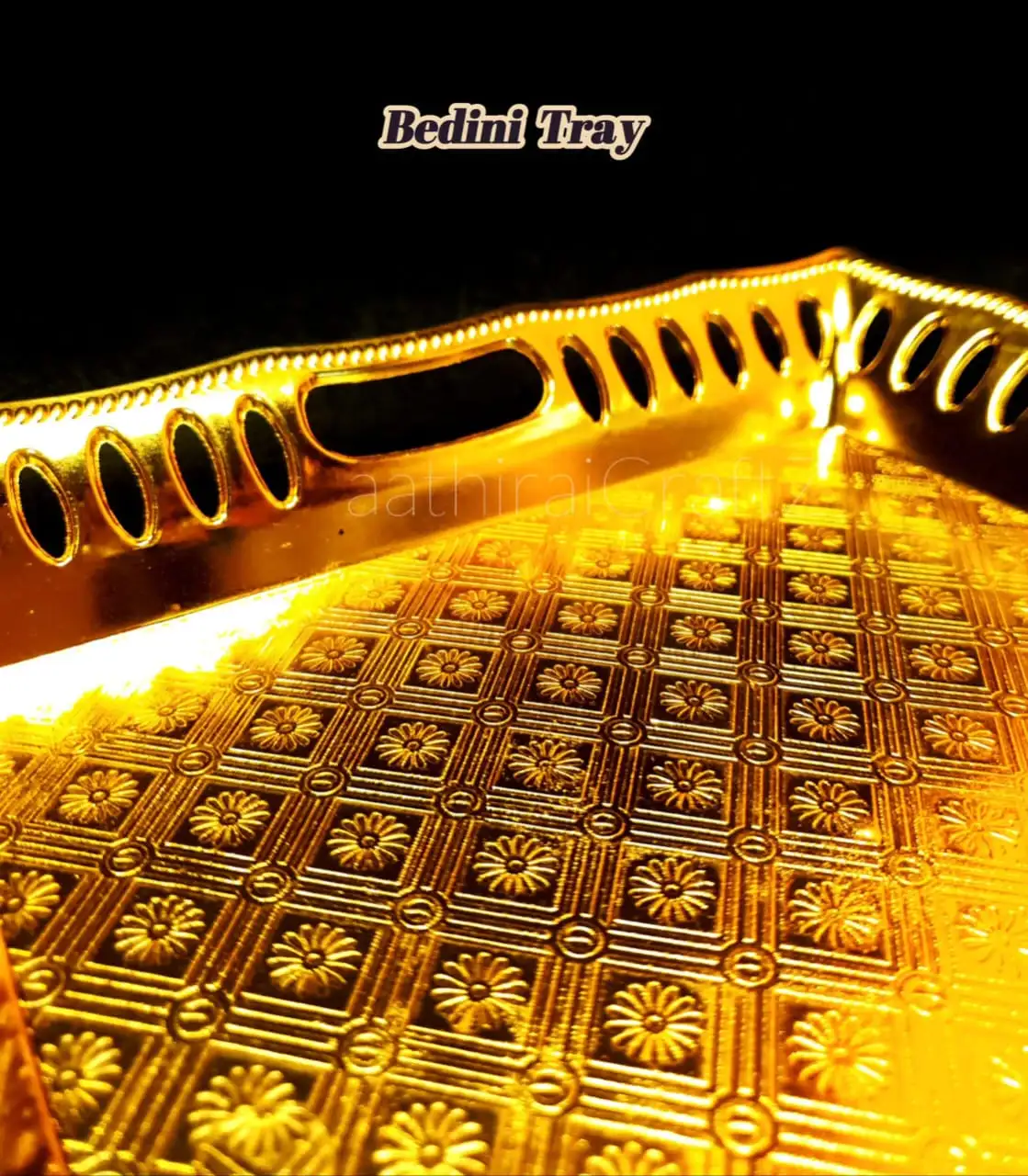 Bedini Golden Pooja / Decorative Plates - Medium - image 3