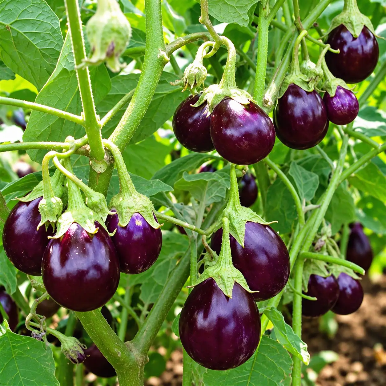 Cluster Brinjal ( Purple )