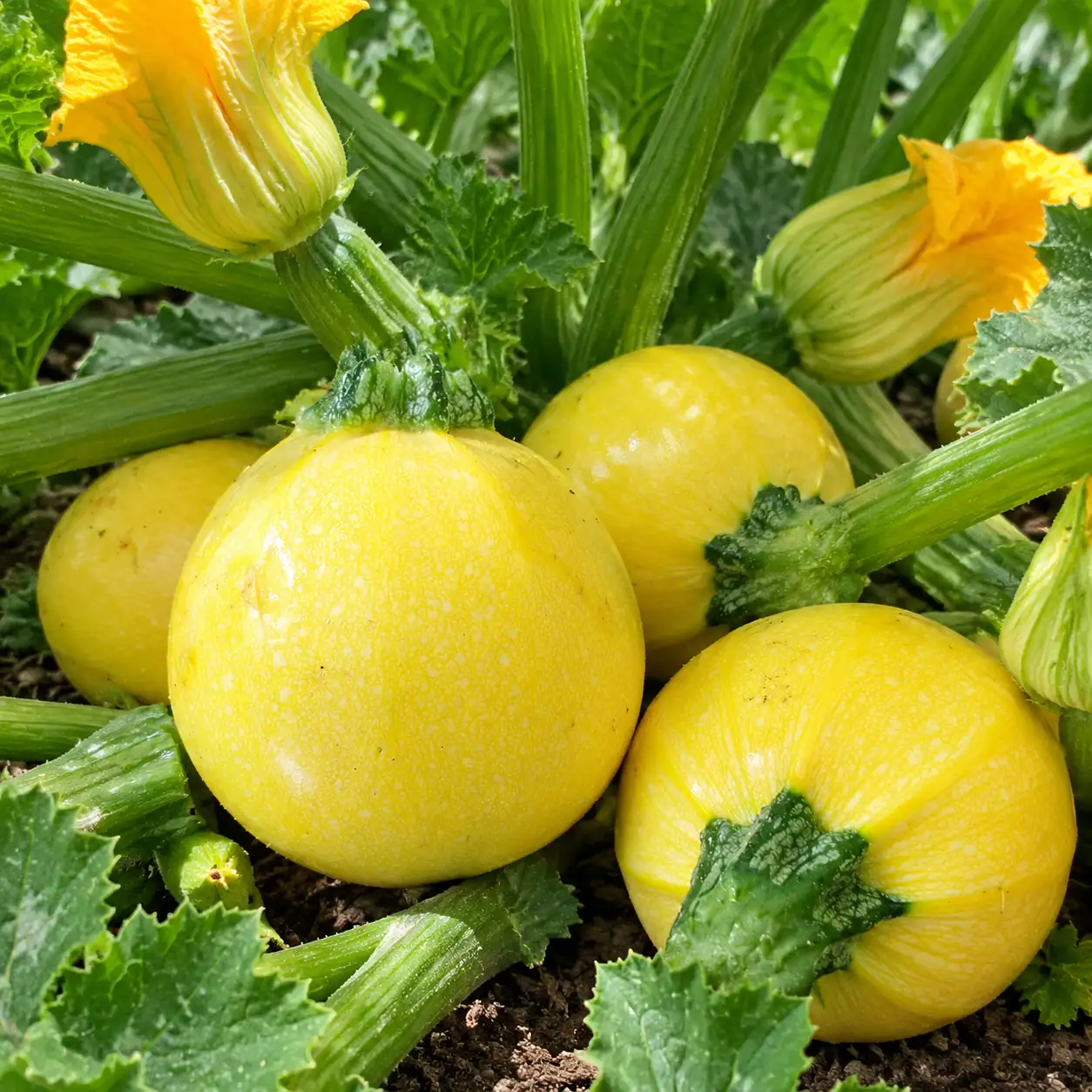 Squash ( Yellow Round)