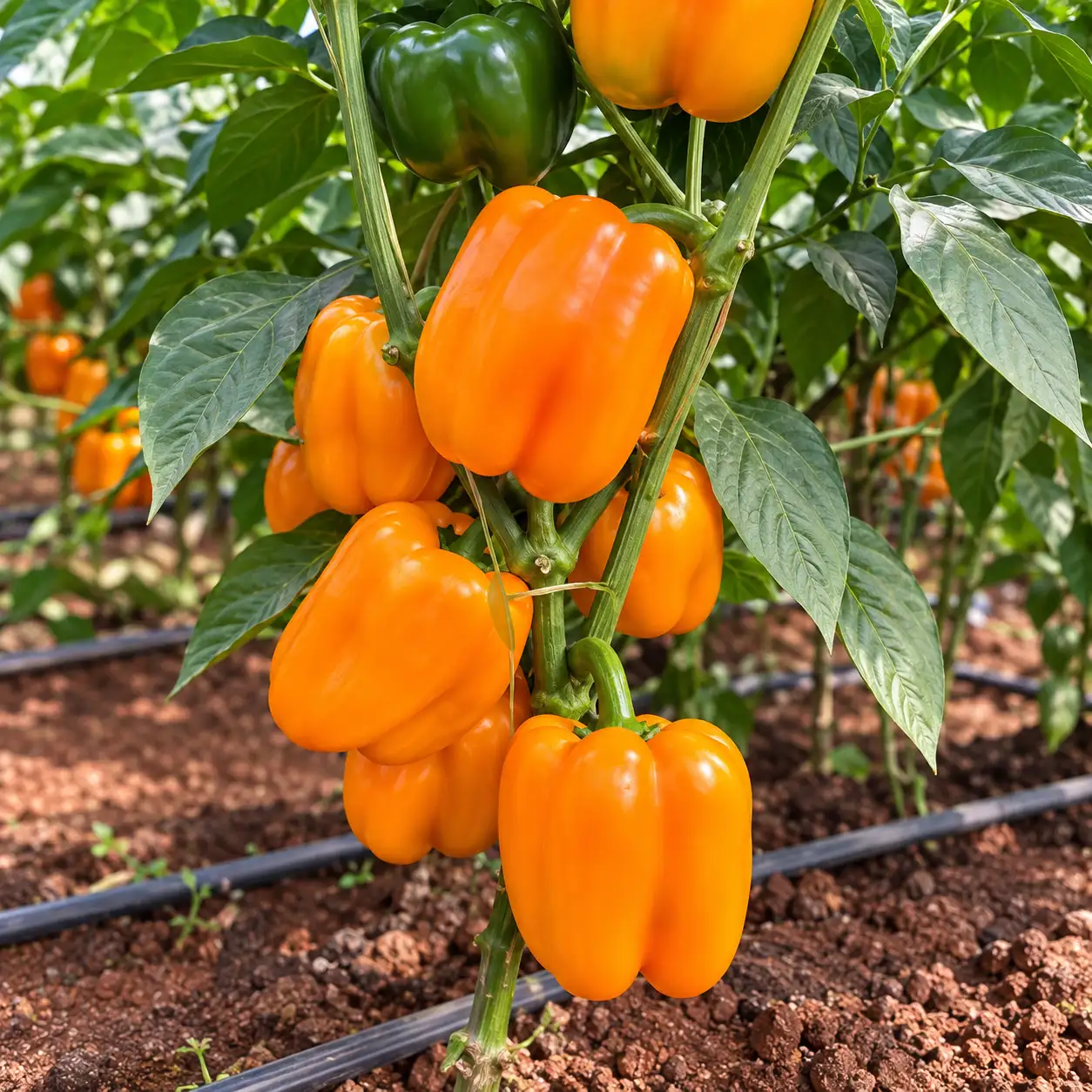 Capsicum ( Orange)