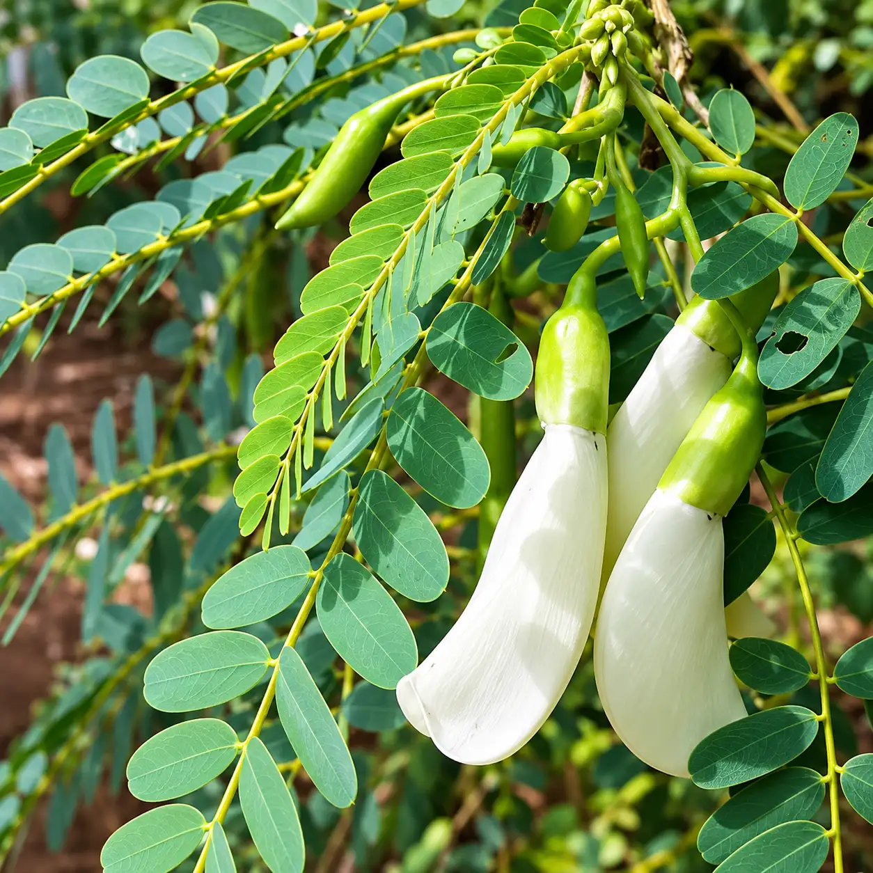Sesbania Grandiflora ( White)