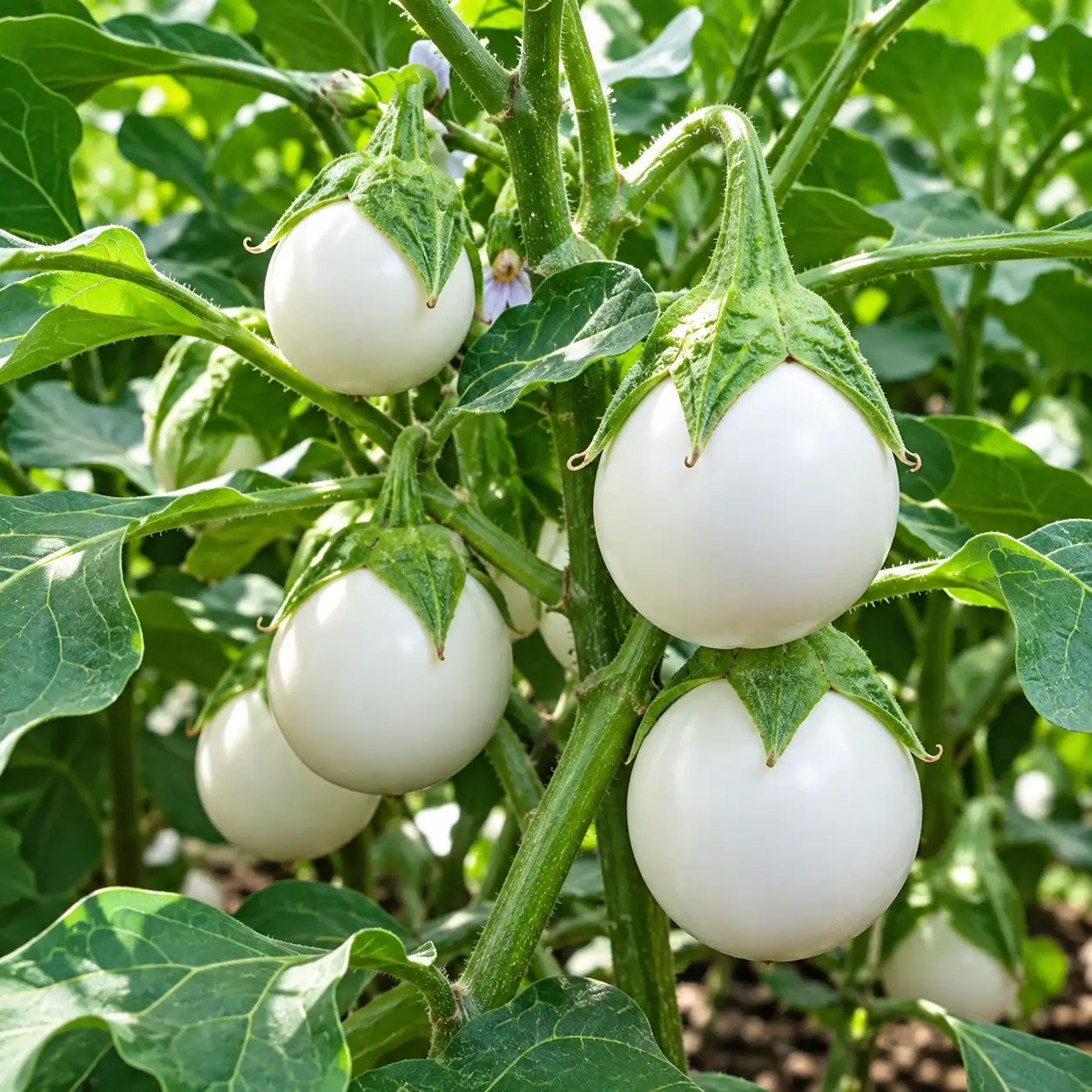 Brinjal ( White Round)